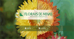 Desktop Screenshot of floraisdeminas.com.br